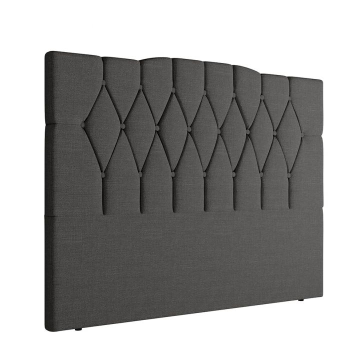 Cabeceira Para Cama Box Casal 140 cm Amanda Linho Cinza I02 - D'Rossi