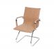 Cadeira de Escritório Eames Esteirinha Baixa Fixa - Caramelo Retro