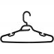 12 Cabides com Cava para Vestidos Alçinhas Regata Preto Loja