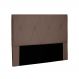 Cabeceira Aquilla Para Cama Box Queen 160 cm Suede Caramelo - D'Rossi