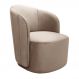 Poltrona Decorativa Stela - Veludo Capuccino