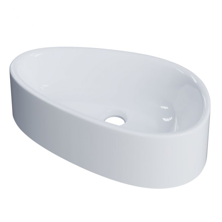 Cuba Pia Para Banheiro Gota 43cm Maitê C08 Branco - Mpozenato