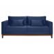 Image of Sofá 3 Lugares Bahamas Suede Azul 200 cm IM730UP21JZYMOB