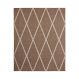 Tapete Sisal Eco Nature Geo 70 Marrom 1,00x1,50M