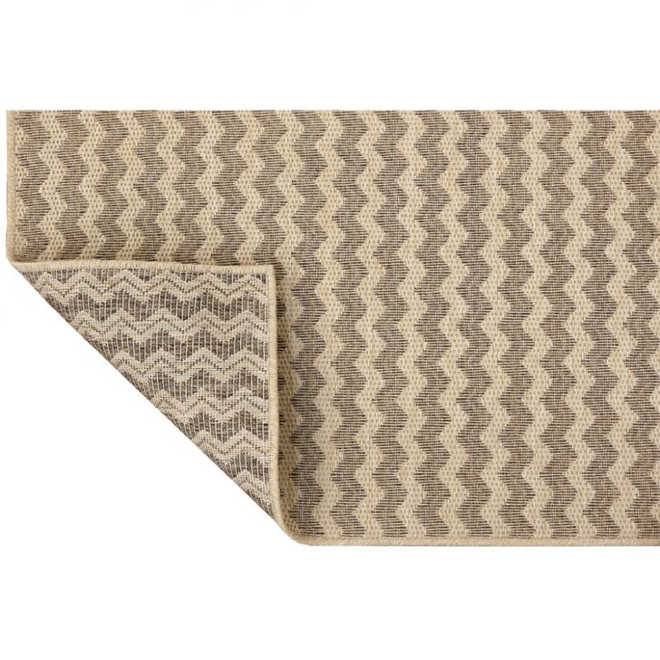Tapete Julia Geométrico Retangular Polipropileno (150x200) Areia