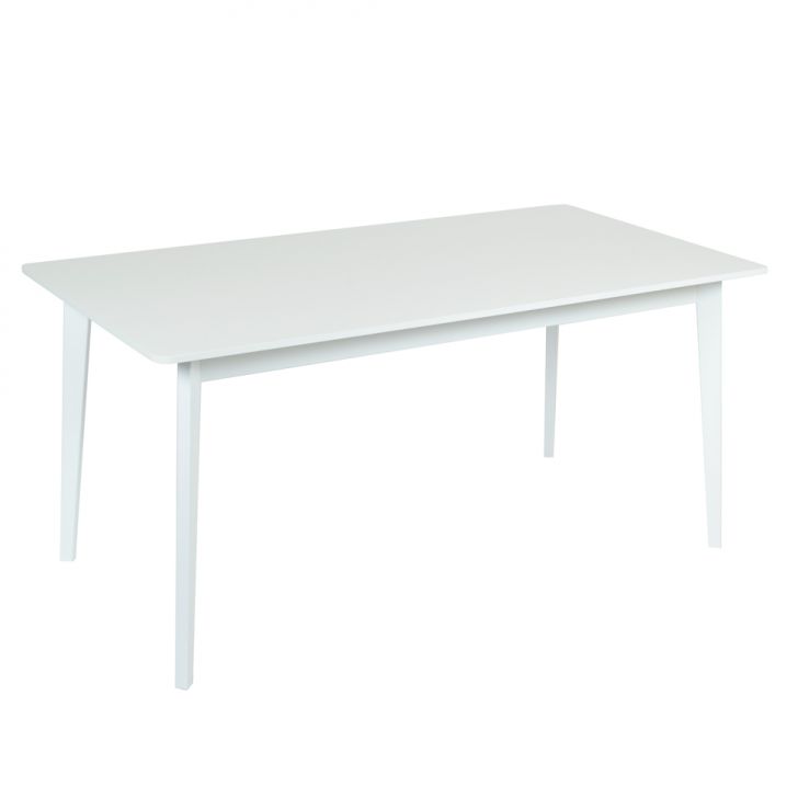 Mesa de Jantar Retangular Tóquio Branca 160 cm