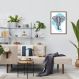 Quadro Bubble Elefante 100x70 Caixa Marrom