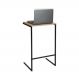 Mesa Lateral Apoio para Notebook 45cm Multimóveis CR45329 Preto/Madeirado