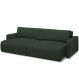 Sofá Retrátil Reclinável Para Sala de Estar Living 240cm Sevilha F04 Veludo Verde - Lyam Decor