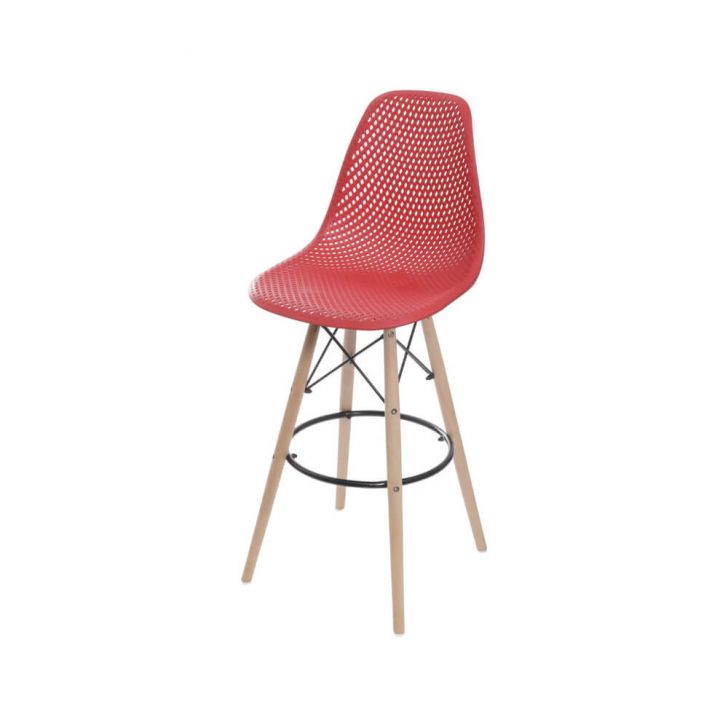 Banqueta Eames Colmeia - Vermelho