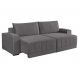 Image of Sofá 4 Lugares Retrátil Línea Veludo Cinza 250cm ES745UP11PVGMOB