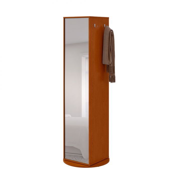 Sapateira com Espelho Esthela 1 Porta Frassino