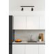 Trilho de Teto com 2 Spots Becker Preto 50cm