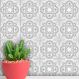 Adesivos de Azulejos Ladrilhos Hidráulicos Modelo 99-20x20cm