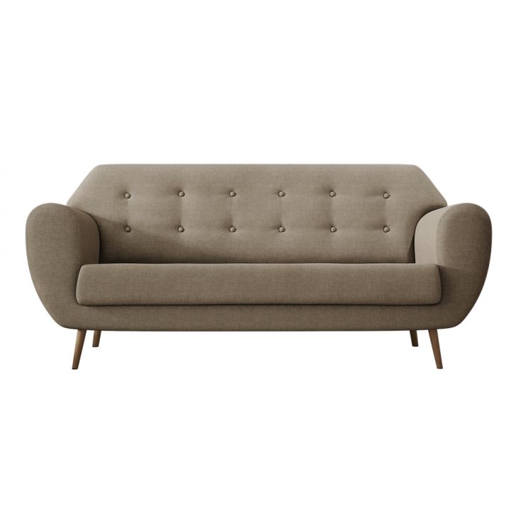 Sofá 3 Lugares Beegees Linho Bege