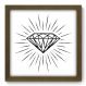 Quadro Decorativo - Diamante - 061qddm