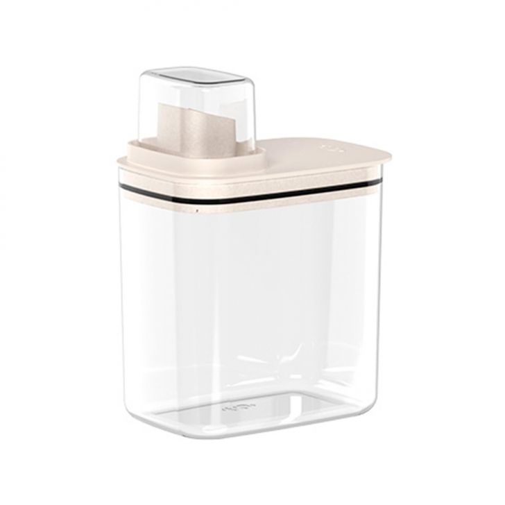 Dispenser Flow Transparente e Bege 1,5 L