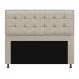 Cabeceira Copenhague 195 cm King Size Corano Bege - Amarena Móveis
