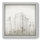 Quadro Decorativo - Arquitetura - 33cm x 33cm - 009qnubb