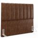 Cabeceira Cama Box Casal 140 cm Dália W01 Couríssimo Marrom - Lyam Decor