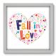 Quadro Decorativo - Love - 052qdob