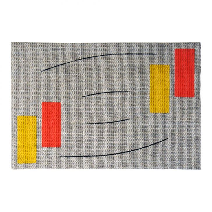 Capacho Pintado 40x60 cm Areia 140986 Apaeb