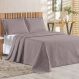 Cobre Leito Queen Bouti Mavie Geométrico Micropercal 180 Fios 3 Peças - Lavanda