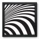 Quadro Decorativo - Zebra - 33cm x 33cm - 037qnsbp