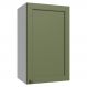 Armário Aéreo 40 cm 1 Porta Branco/Verde Vik Madesa