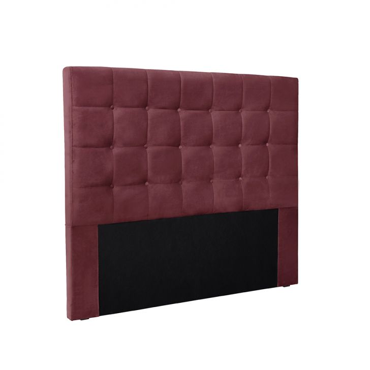 Cabeceira Queen Verona Veludo Vinho