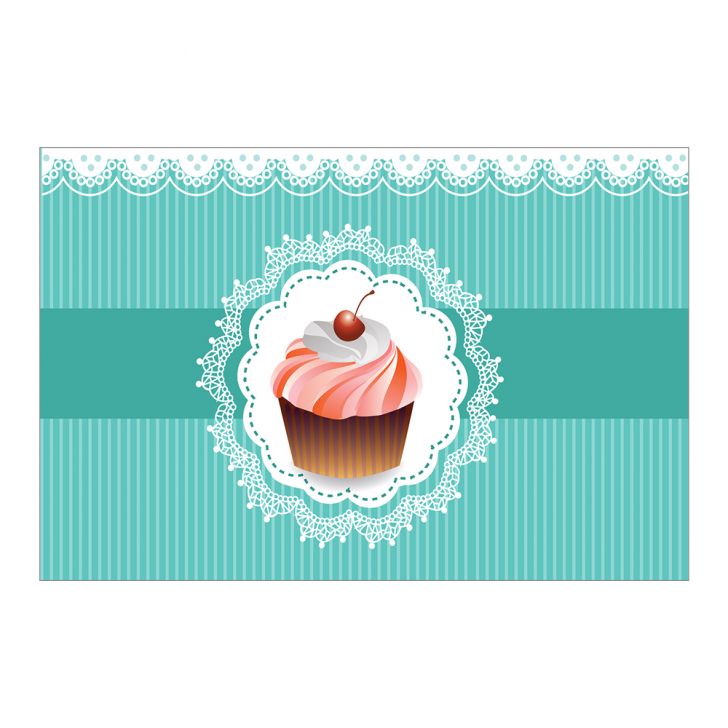 Painel Adesivo de Parede - Cupcake - Confeitaria - 1317png