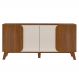 Buffet 4 Portas Sala de Jantar 160 cm 4506 Cedro Off White ARLY