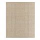 Tapete para Sala Realce Eden 60 Areia 1,00X1,50M