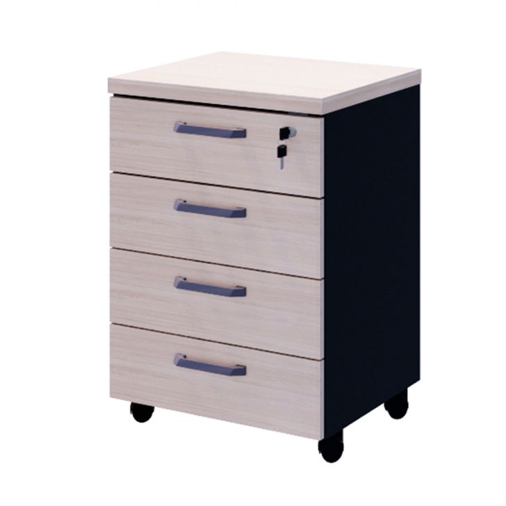 Gaveteiro Yaris 4 GV Carvalho Berlin e Preto