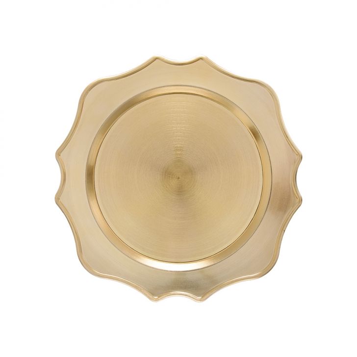 Sousplat Galles Louis Dourado