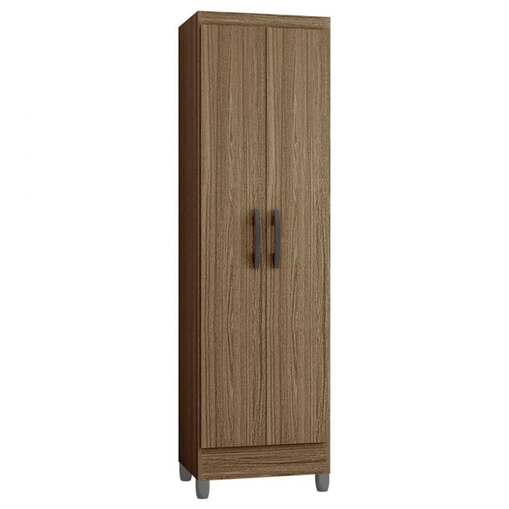 Armário Multiuso 52cm 2 Portas Muniz P11 Castanho - Mpozenato