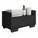 Gabinete Armário Banheiro 80cm Multimóveis V5001 Preto