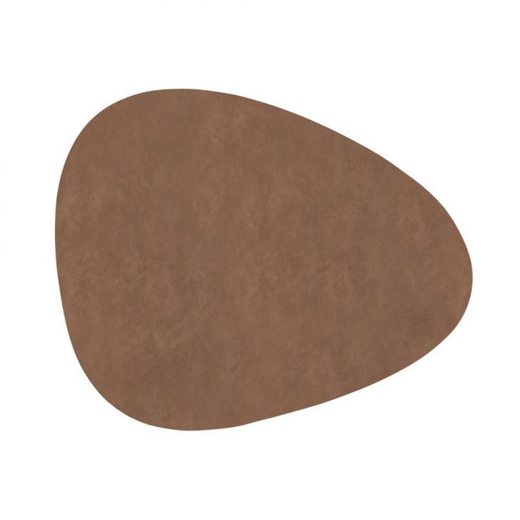 Jogo Americano Orgânico Ravena Marrom Castor