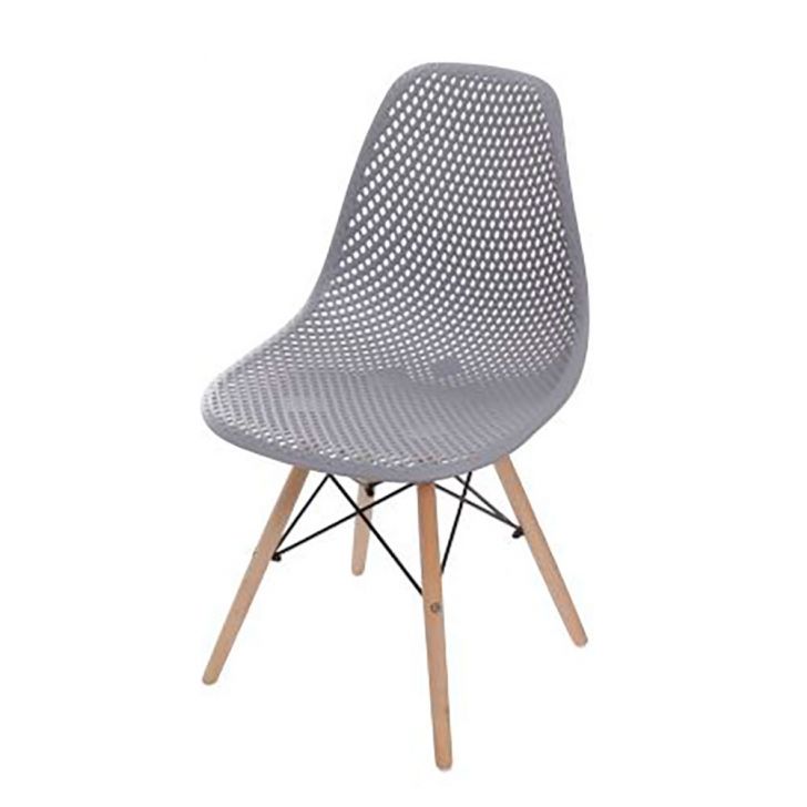 Cadeira Eames Furadinha - Cinza