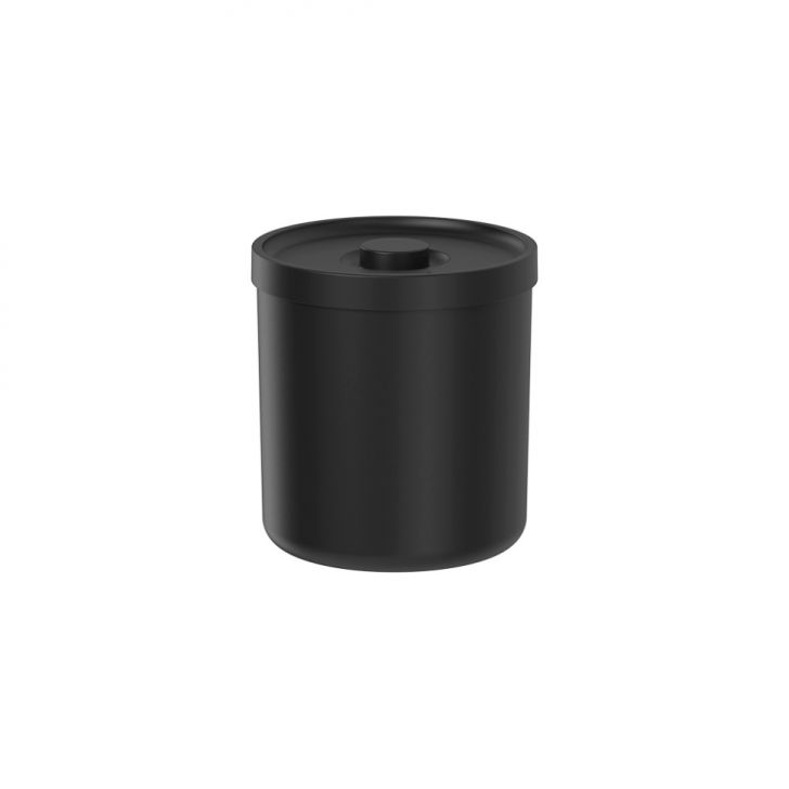 Lixeira Bold Preta 6 L