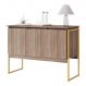Buffet Classico 3 Portas Affara Dourado