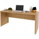 Mesa para Escritório Escrivaninha 163 cm Amêndoa