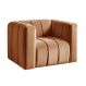 Poltrona Mona Cor:Veludo Terracota 400