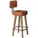 Banqueta Alta com Encosto para Ilha Gourmet MOBLAN decor