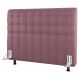 Cabeceira Cama Box Casal Dahlia 140cm Com Frame Veludo Rosê - Desk Design