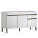 Balcao Para Pia 3 Portas 1 Gaveta 150 cm Line Supremo KTP