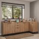 Conjunto Balcões Miami Coast Carraro Freijó