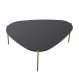 Mesa de Centro Organica Pe Metal Dourado Nero 28014 Artesano