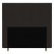 Cabeceira Cama Box Solteiro Leiria 90cm Suede Marrom - Desk Design