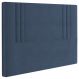 Cabeceira Casal 138 cm London Veludo Azul Soon